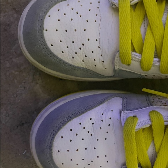 Nike dunk low 6.0 yellow pink gold size 8.0 - Picture 5 of 9